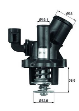 TM 17 98 S Termostat, chladivo Ausgabe Nr. 03/2018: Beschädigtes Ölfilterpapier MAHLE