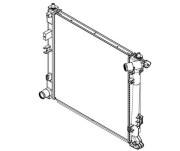 CR 1978 000P Chladič, chlazení motoru BEHR *** PREMIUM LINE *** MAHLE