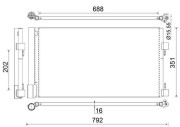 AC 486 000S Kondenzátor, klimatizace Ausgabe Nr. 03/2018: Beschädigtes Ölfilterpapier MAHLE