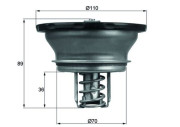 THD 3 82 Termostat, chladivo Ausgabe Nr. 03/2018: Beschädigtes Ölfilterpapier MAHLE