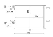 AC 965 000S Kondenzátor, klimatizace Ausgabe Nr. 03/2018: Beschädigtes Ölfilterpapier MAHLE