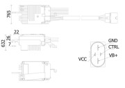 ABR 79 000S MAHLE regulator, ventilator vnutorneho priestoru ABR 79 000S MAHLE