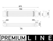 CI 619 000P Chladič turba BEHR *** PREMIUM LINE *** MAHLE
