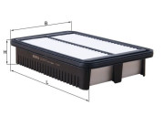 LX 4941 Vzduchový filtr MAHLE