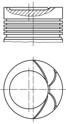 034 92 02 MAHLE piest 034 92 02 MAHLE