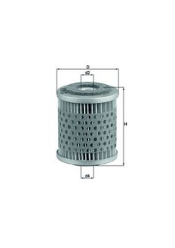 KX 38 MAHLE palivový filter KX 38 MAHLE