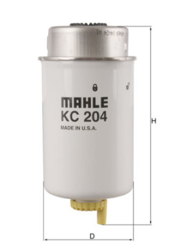 KC 204 Palivový filtr MAHLE