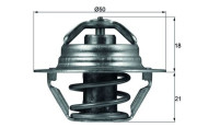 TX 100 89D Termostat, chladivo Ausgabe Nr. 03/2018: Beschädigtes Ölfilterpapier MAHLE