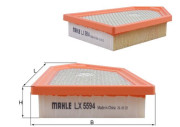 LX 5594 MAHLE vzduchový filter LX 5594 MAHLE