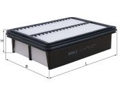 LX 5799 Vzduchový filtr MAHLE