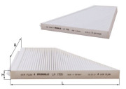 LA 1926 Filtr, vzduch v interiéru MAHLE