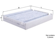 LAK 1151/S MAHLE filter vnútorného priestoru LAK 1151/S MAHLE