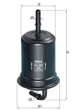KL 456 MAHLE palivový filter KL 456 MAHLE