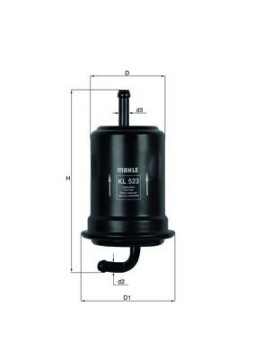 KL 523 MAHLE palivový filter KL 523 MAHLE