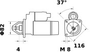 MS 453 Startér MAHLE