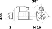 MS 8 Startér MAHLE