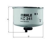 KC 241D MAHLE palivový filter KC 241D MAHLE