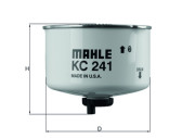 KC 241D Palivový filtr MAHLE