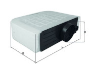 LX 3233/6 Vzduchový filtr MAHLE