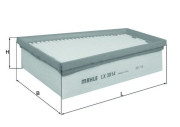 LX 3014 Vzduchový filtr MAHLE