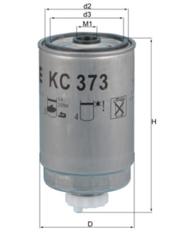 KC 373 Palivový filtr MAHLE