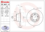 BS 7216 Brzdový kotouč BRECO