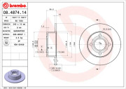 BS 7353 Brzdový kotouč BRECO