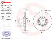 BS 7370 Brzdový kotouč BRECO