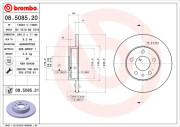 BS 7510 BRECO brzdový kotúč BS 7510 BRECO