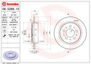 BS 7401 Brzdový kotouč BRECO