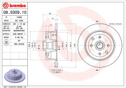 BS 7406 Brzdový kotouč BRECO