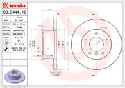 BS 7422 Brzdový kotouč BRECO