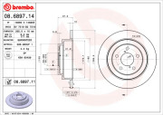 BS 7519 Brzdový kotouč BRECO