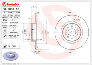 BS 7604 Brzdový kotouč BRECO