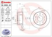 BS 7712 Brzdový kotouč BRECO