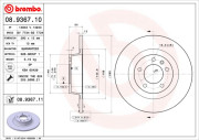 BS 7734 Brzdový kotouč BRECO