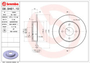 BS 7637 Brzdový kotouč BRECO