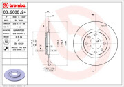 BS 7648 Brzdový kotouč BRECO