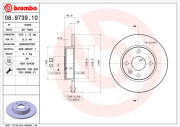 BS 7658 BRECO brzdový kotúč BS 7658 BRECO