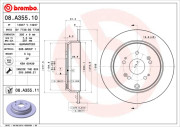 BS 7738 Brzdový kotouč BRECO