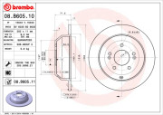 BS 6035 Brzdový kotouč BRECO