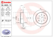 BS 7770 Brzdový kotouč BRECO