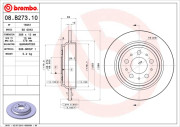 BS 6043 Brzdový kotouč BRECO