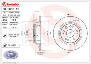 BS 6030 Brzdový kotouč BRECO