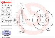 BS 8013 Brzdový kotouč BRECO