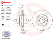 BS 8112 Brzdový kotouč BRECO