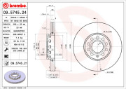 BS 8642 Brzdový kotouč BRECO