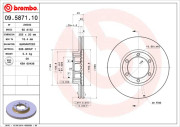 BS 8152 Brzdový kotouč BRECO