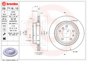 BS 8287 Brzdový kotouč BRECO