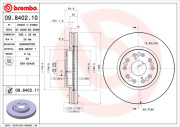 BS 8399 BRECO brzdový kotúč BS 8399 BRECO